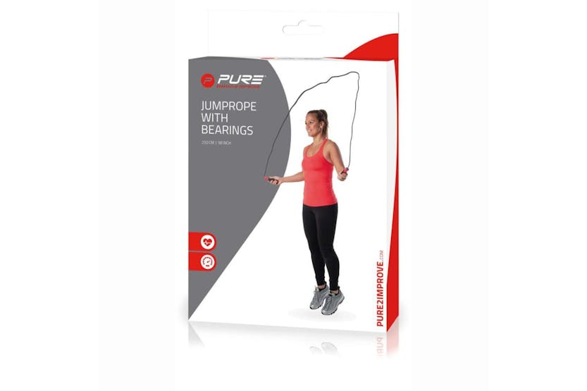 Pure2improve 424533 Jumping Rope With Bearings 2.5 M Pure2improve 424533 Jumping Rope With Bearings 2.5 M