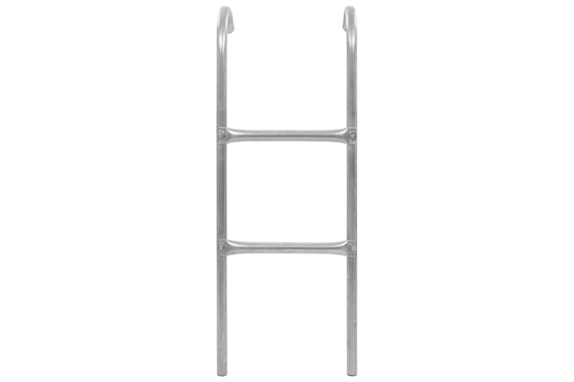 vidaXL 92409 2-step Trampoline Ladder Steel Silver 102.6cm vidaXL 92409 2-step Trampoline Ladder Steel Silver 102.6cm
