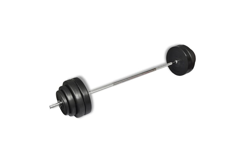 vidaXL 90372 Barbell With Plates Set 60 Kg vidaXL 90372 Barbell With Plates Set 60 Kg