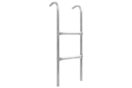 vidaXL 92408 2-step Trampoline Ladder Steel Silver 72cm vidaXL 92408 2-step Trampoline Ladder Steel Silver 72cm