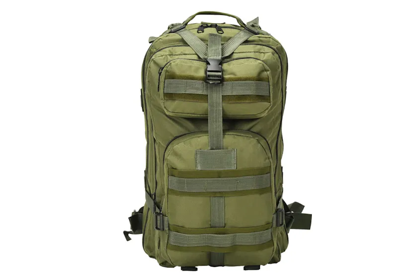 vidaXL 91382 Army-style Backpack 50 L Olive Green vidaXL 91382 Army-style Backpack 50 L Olive Green