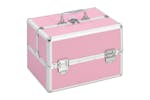 vidaXL 91830 Make-up Case 22x30x21cm Pink Aluminium vidaXL 91830 Make-up Case 22x30x21cm Pink Aluminium