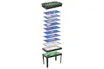 Vidaxl 15-in-1 Multi Game Table 121x61x82 Cm Black Vidaxl 15-in-1 Multi Game Table 121x61x82 Cm Black