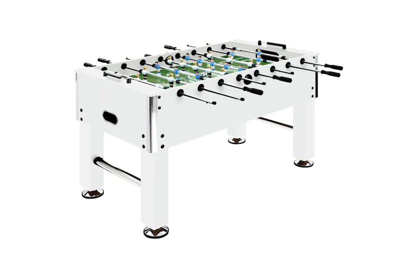 Vidaxl Football Table Steel 60 Kg 140x74.5x87.5 Cm White Vidaxl Football Table Steel 60 Kg 140x74.5x87.5 Cm White