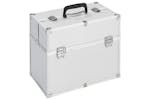 vidaXL 91832 Make-up Case 37x24x35cm Silver Aluminium vidaXL 91832 Make-up Case 37x24x35cm Silver Aluminium