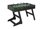 Vidaxl Folding Football Table 121x61x80 Cm Black Vidaxl Folding Football Table 121x61x80 Cm Black
