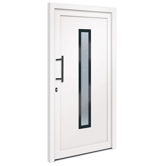 vidaXL 3157078 Front Door White 108x208cm Pvc vidaXL 3157078 Front Door White 108x208cm Pvc