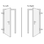 vidaXL 3187880 Front Door Anthracite 98x190cm Pvc vidaXL 3187880 Front Door Anthracite 98x190cm Pvc