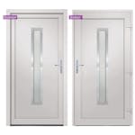 vidaXL 3187895 Front Door White 108x200cm Pvc vidaXL 3187895 Front Door White 108x200cm Pvc