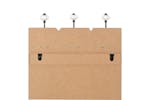 vidaXL 245849 Wall-mounted Coat Rack With 6 Hooks 120x40cm Live Life vidaXL 245849 Wall-mounted Coat Rack With 6 Hooks 120x40cm Live Life