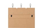 vidaXL 245850 Wall-mounted Coat Rack With 6 Hooks 120x40cm Thank You vidaXL 245850 Wall-mounted Coat Rack With 6 Hooks 120x40cm Thank You