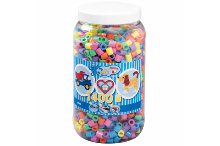Hama 440708 Maxi Iron-on Beads In Tube 1400 Pcs Hama 440708 Maxi Iron-on Beads In Tube 1400 Pcs