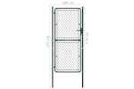 vidaXL 144406 Garden Gate Steel 100x175cm Green vidaXL 144406 Garden Gate Steel 100x175cm Green