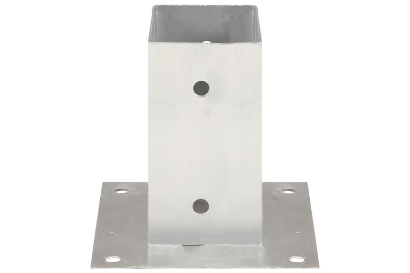 vidaXL 145447 Post Anchors 4 Pcs Galvanised Metal 71mm vidaXL 145447 Post Anchors 4 Pcs Galvanised Metal 71mm