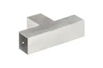 vidaXL 145455 Post Connector T Shape Galvanised Metal 71x71mm vidaXL 145455 Post Connector T Shape Galvanised Metal 71x71mm
