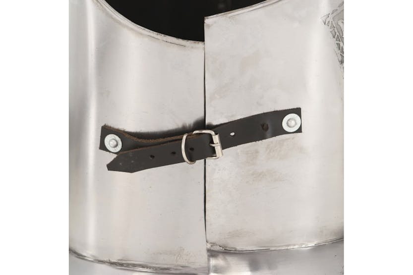 vidaXL 286219 Medieval Knight Body Armour Cuirass Replica Larp Silver Steel vidaXL 286219 Medieval Knight Body Armour Cuirass Replica Larp Silver Steel