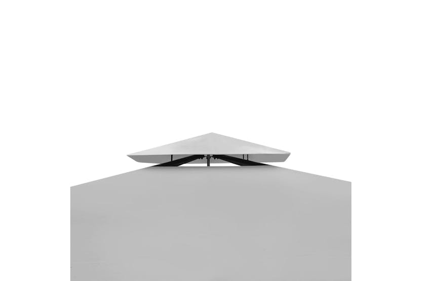 vidaXL 41450 Gazebo With Roof 3x3 M Cream White vidaXL 41450 Gazebo With Roof 3x3 M Cream White