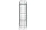 vidaXL 3146345 Arched Gabion Baskets 6 Pcs 200x50x120/140cm Galvanised Iron vidaXL 3146345 Arched Gabion Baskets 6 Pcs 200x50x120/140cm Galvanised Iron