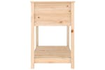 vidaXL 823787 Planter With Shelf 111.5x54x81cm Solid Wood Pine vidaXL 823787 Planter With Shelf 111.5x54x81cm Solid Wood Pine