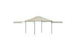 vidaXL 48003 Gazebo With Double Extended Roofs 3x3x2.75 M Cream 180 G/m² vidaXL 48003 Gazebo With Double Extended Roofs 3x3x2.75 M Cream 180 G/m²