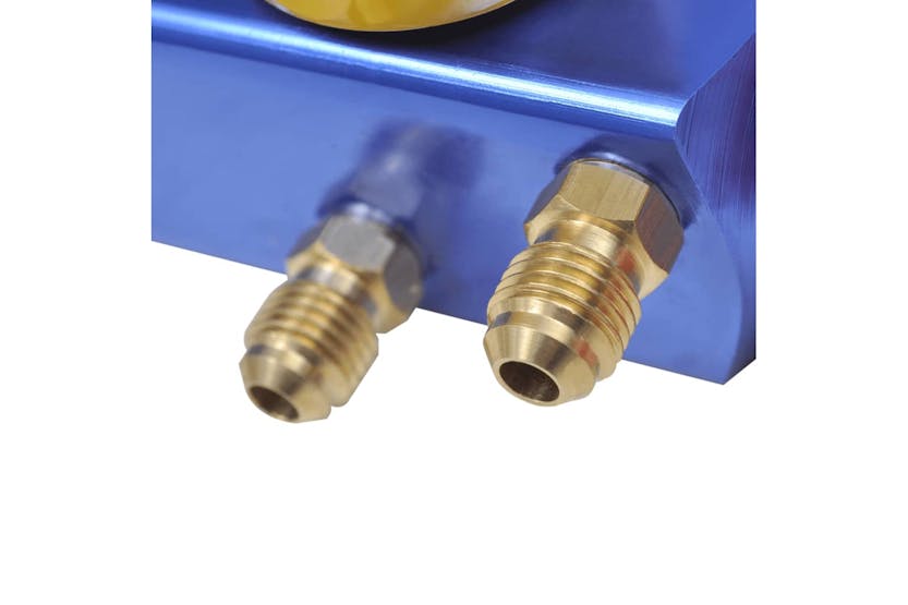 vidaXL 141654 4-way Manifold Gauge Set For Air Conditioning vidaXL 141654 4-way Manifold Gauge Set For Air Conditioning