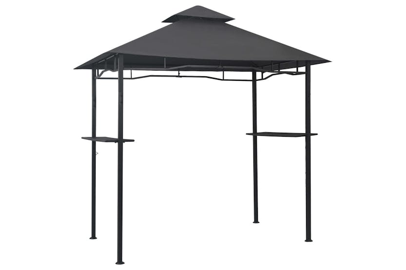 vidaXL 48602 Bbq Gazebo 240x150x255cm Anthracite Steel vidaXL 48602 Bbq Gazebo 240x150x255cm Anthracite Steel