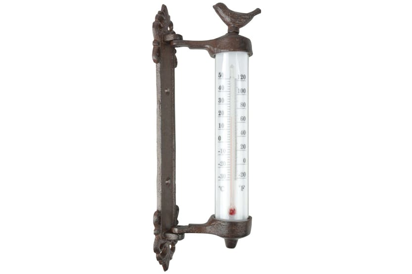 Esschert Design 421266 Wall Thermometer Brown Cast Iron Br20 Esschert Design 421266 Wall Thermometer Brown Cast Iron Br20