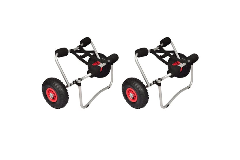 vidaXL 277087 Kayak Trolleys 2 Pcs Aluminium vidaXL 277087 Kayak Trolleys 2 Pcs Aluminium