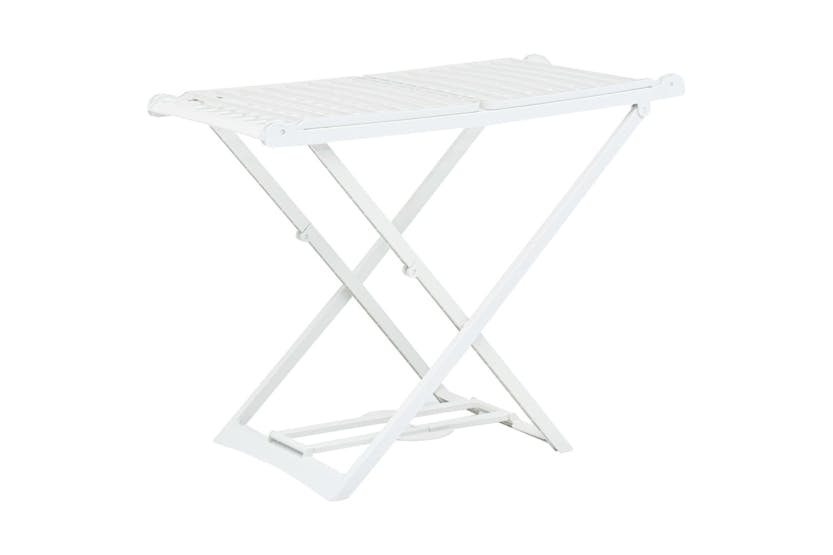 vidaXL 48817 Folding Clothes Dry Rack White Plastic vidaXL 48817 Folding Clothes Dry Rack White Plastic