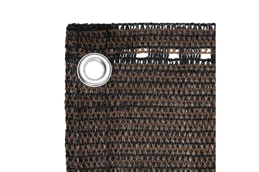 vidaXL 311042 Balcony Screen Brown 75x500cm Hdpe vidaXL 311042 Balcony Screen Brown 75x500cm Hdpe