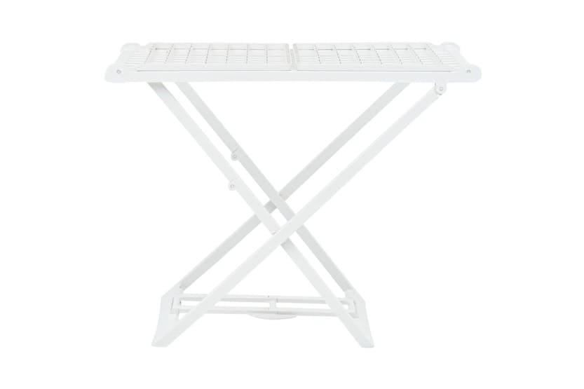 vidaXL 48817 Folding Clothes Dry Rack White Plastic vidaXL 48817 Folding Clothes Dry Rack White Plastic