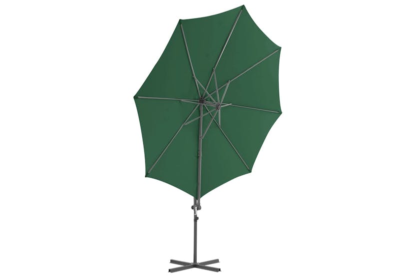 vidaXL 276340 Outdoor Umbrella With Portable Base Green vidaXL 276340 Outdoor Umbrella With Portable Base Green
