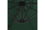 vidaXL 276340 Outdoor Umbrella With Portable Base Green vidaXL 276340 Outdoor Umbrella With Portable Base Green
