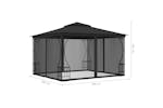 vidaXL 48597 Gazebo With Nets 300x300x265cm Anthracite vidaXL 48597 Gazebo With Nets 300x300x265cm Anthracite