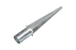 vidaXL 145429 Ground Spikes 2 Pcs Silver 8x61cm Galvanised Steel vidaXL 145429 Ground Spikes 2 Pcs Silver 8x61cm Galvanised Steel