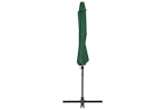 vidaXL 276340 Outdoor Umbrella With Portable Base Green vidaXL 276340 Outdoor Umbrella With Portable Base Green
