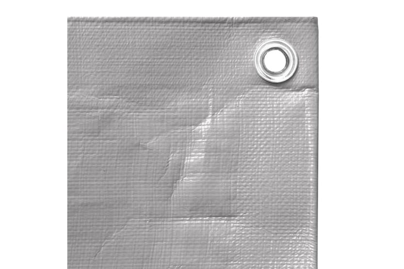 vidaXL 151510 Tarpaulin 260 G/m² 8x8 M Grey Hdpe vidaXL 151510 Tarpaulin 260 G/m² 8x8 M Grey Hdpe