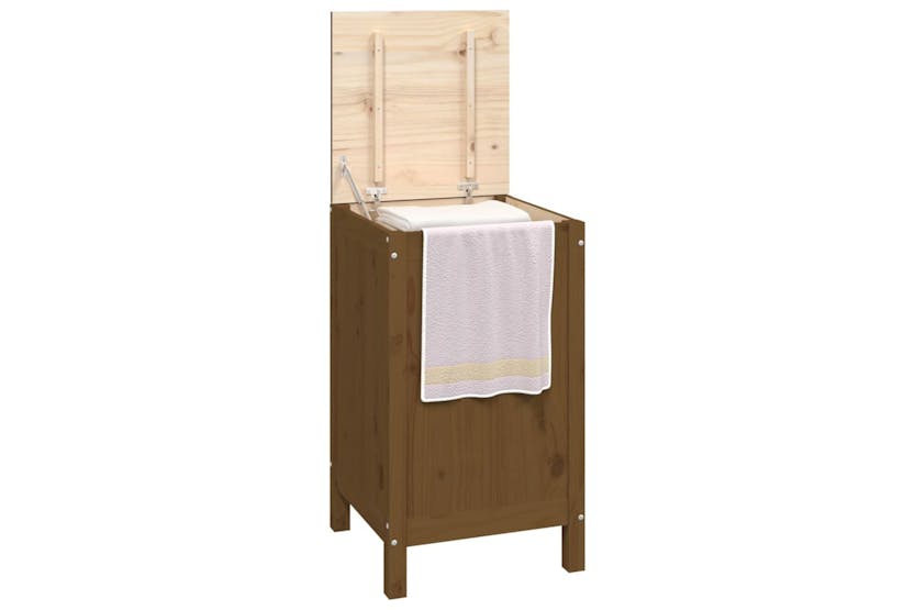 vidaXL 823577 Laundry Box Honey Brown 44x44x76cm Solid Wood Pine vidaXL 823577 Laundry Box Honey Brown 44x44x76cm Solid Wood Pine