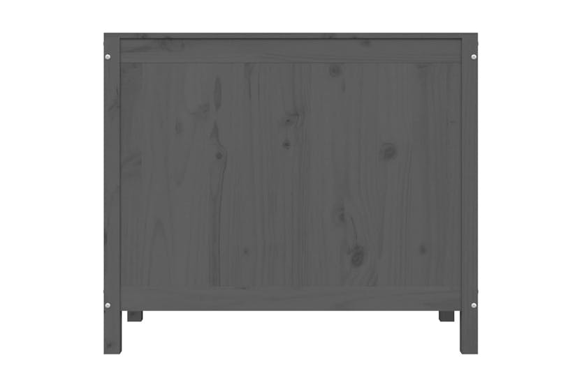vidaXL 823581 Laundry Box Grey 88.5x44x76cm Solid Wood Pine vidaXL 823581 Laundry Box Grey 88.5x44x76cm Solid Wood Pine