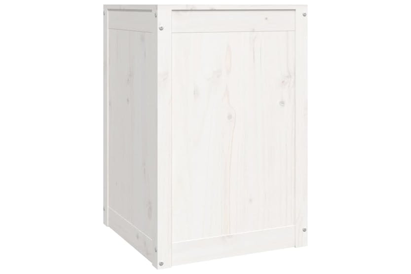 vidaXL 823565 Laundry Box White 44x44x66cm Solid Wood Pine vidaXL 823565 Laundry Box White 44x44x66cm Solid Wood Pine