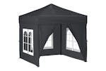 vidaXL 93502 Folding Party Tent With Sidewalls Anthracite 2x2 M vidaXL 93502 Folding Party Tent With Sidewalls Anthracite 2x2 M
