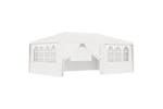 vidaXL Professional Party Tent With Side Walls 4x6 M White 90 G/m? vidaXL Professional Party Tent With Side Walls 4x6 M White 90 G/m?