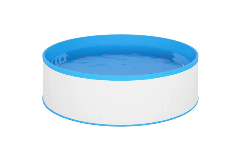 vidaXL 3070798 Splasher Pool With Hanging Skimmer And Pump 350x90cm White vidaXL 3070798 Splasher Pool With Hanging Skimmer And Pump 350x90cm White