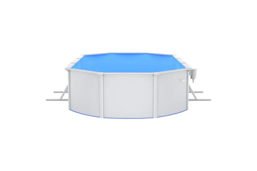 vidaXL 3098044 Swimming Pool With Safety Ladder 610x360x120cm vidaXL 3098044 Swimming Pool With Safety Ladder 610x360x120cm