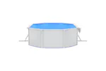 vidaXL 3098043 Swimming Pool With Safety Ladder 490x360x120cm vidaXL 3098043 Swimming Pool With Safety Ladder 490x360x120cm
