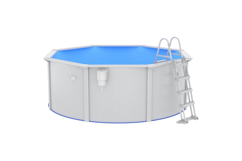 vidaXL 3098040 Swimming Pool With Safety Ladder 360x120cm vidaXL 3098040 Swimming Pool With Safety Ladder 360x120cm