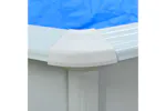 vidaXL 3098044 Swimming Pool With Safety Ladder 610x360x120cm vidaXL 3098044 Swimming Pool With Safety Ladder 610x360x120cm