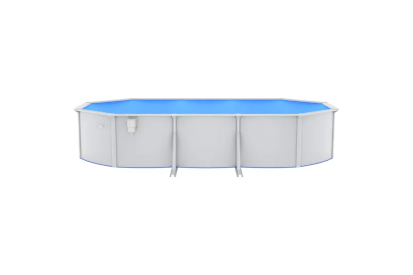 vidaXL 3098044 Swimming Pool With Safety Ladder 610x360x120cm vidaXL 3098044 Swimming Pool With Safety Ladder 610x360x120cm