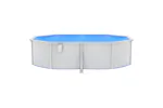 vidaXL 3098043 Swimming Pool With Safety Ladder 490x360x120cm vidaXL 3098043 Swimming Pool With Safety Ladder 490x360x120cm