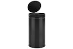 vidaXL 322701 Automatic Sensor Dustbin 60 L Carbon Steel Black vidaXL 322701 Automatic Sensor Dustbin 60 L Carbon Steel Black